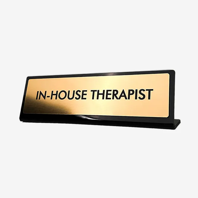 Hovedbilde In-House Therapist Kontorskilt