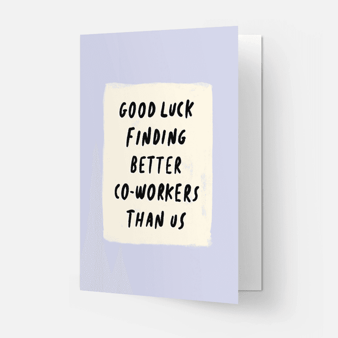 Hovedbilde Better Co-workers Gratulasjonskort