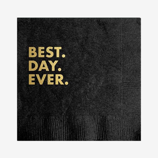 Hovedbilde Best Day Ever Servietter