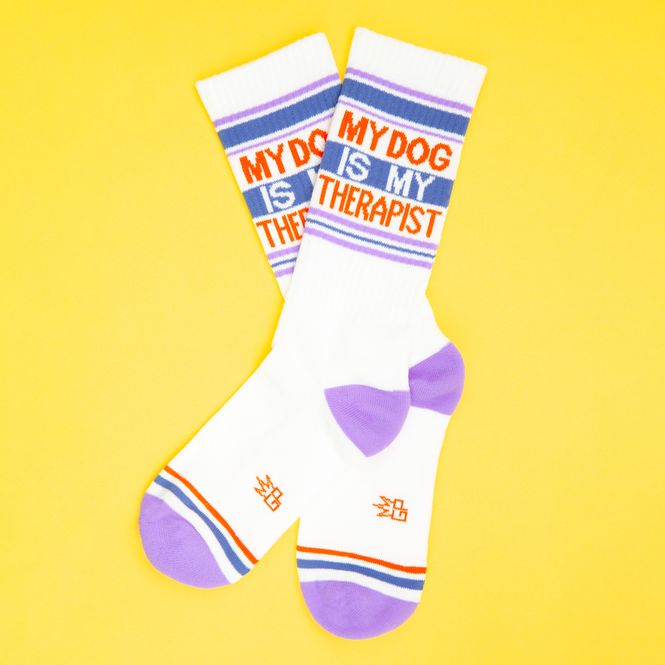 Hovedbilde My Dog Is My Therapist Tennissokker