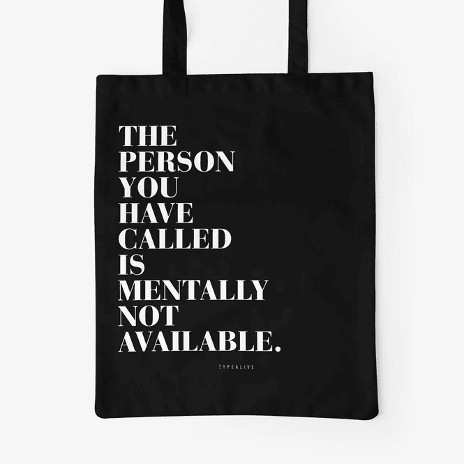 Hovedbilde Mentally Not Available Handlenett