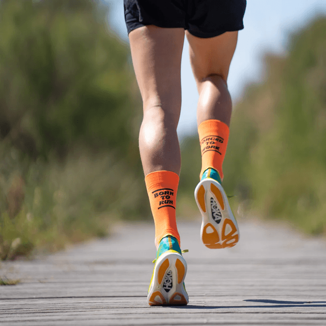 Hovedbilde Born To Run Løpesokker (Oransje)
